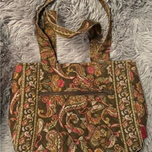 Paisley Patterned Tote Bag